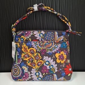Vera Bradley Hipster Medium Bag In Premium Cotton